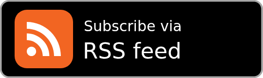 Subscribe via RSS feed