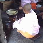 Nun cooking